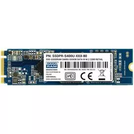 Накопитель SSD M.2 2280 GoodRAM SSDPR-S400U-120-80 S400U SATA 6Gb/s TLC 120GB 550/530MB/s RETAIL
