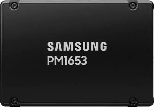 Накопитель SSD 2.5'' Samsung PM1653 MZILG3T2HCLS-00A07 3.2TB SAS 24GB/s 4200/3700MB/s, IOPS 770K/135K, MTBF 2M, OEM