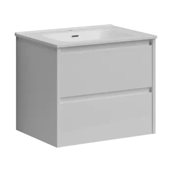 Тумба под раковину Sancos Libra 59 см LB60W подвесная, белая