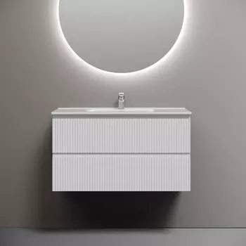 Тумба под раковину Sancos SNOB R 89 см SNR90W Bianco