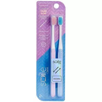 Smile Care Flex Зубная щетка Конус Мягкая щетина 2 шт