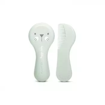 Suavinex Hygge Baby Набор детский расческа + щетка Зеленый