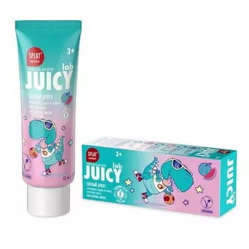 Splat Juicy Lab Зубная паста с фтором для детей от 3 лет против кариеса и зубного налета Спелый арбуз 55 мл