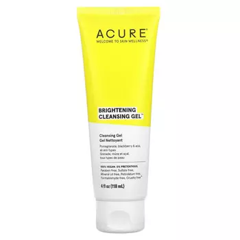 Acure, Осветляющий гель для умывания, 118 мл (4 жидк. унции)