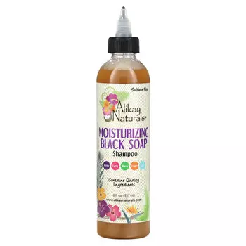 Alikay Naturals, Увлажняющий шампунь с черным мылом, 237 мл (8 жидк. Унций)
