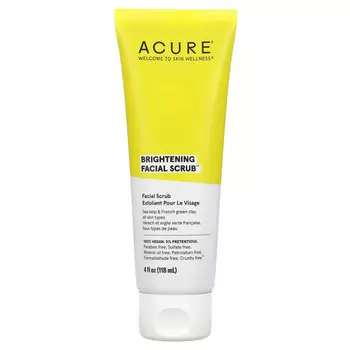 Acure, Brilliantly Brightening, скраб для лица, 118 мл (4 жидк. унций)