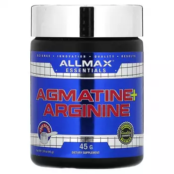 ALLMAX, Агматин + аргинин, 45 г (1,59 унции)