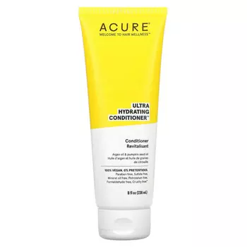 Acure, ультраувлажняющий шампунь, с маслом арганы и тыквой, 236,5 мл (8 жидк. унций)