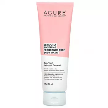 Acure, Успокаивающий гель для душа, без отдушек, 236 мл (8 жидк. Унций)
