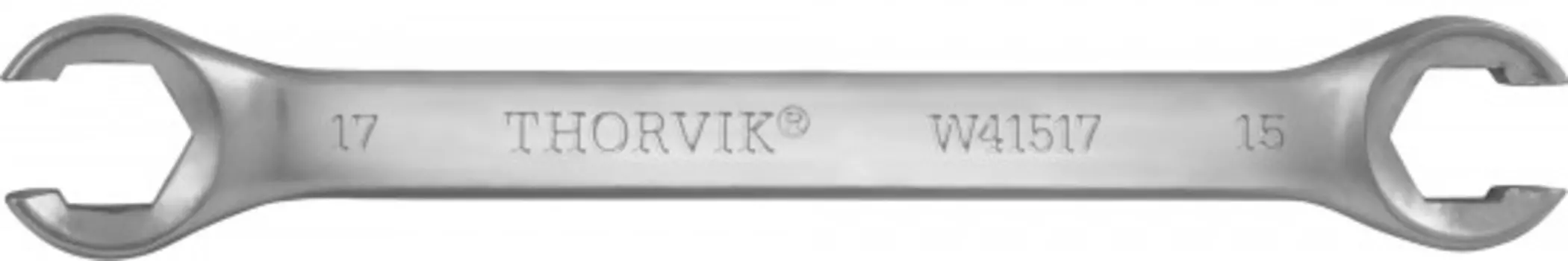 Ключ гаечный накидной разрезной 13x14 мм, CrV, кованый, Thorvik ARC W41314 (52598)