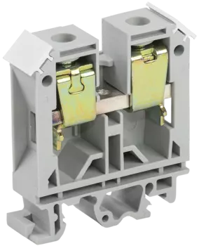 Клемма зажимная IEK ЗНИ-35мм2, на DIN-рейку (YZN10-035-K03)