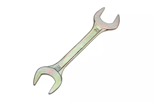 Ключ гаечный рожковый 30x32 мм, углеродистая сталь, REXANT ZINC (12-5835-2)