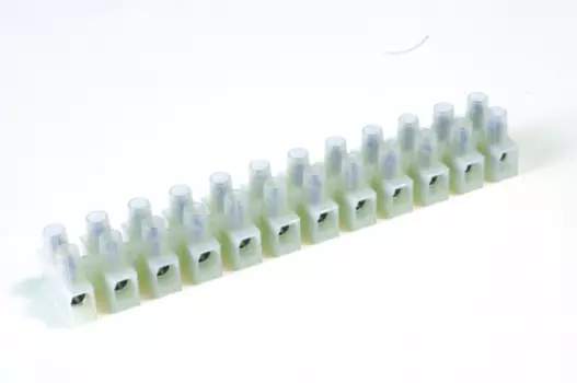 Клеммная колодка DKC OK-432-12-NY 24x2.5мм, белый (43212NY)