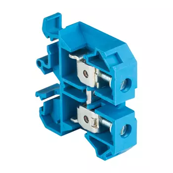Клеммная колодка EKF 2x10...16 мм, синий (plc-jxb-16/35b)