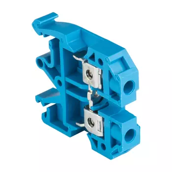 Клеммная колодка EKF 2x4...6 мм, синий (plc-jxb-6/35b)