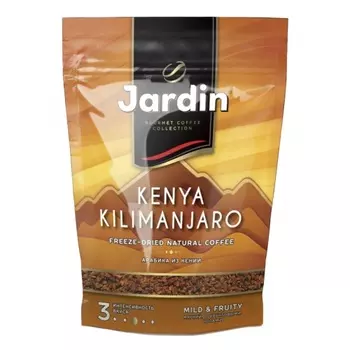 Кофе растворимый Jardin Kenya Kilimanjaro 150 г, мягкая упаковка, сублимированный