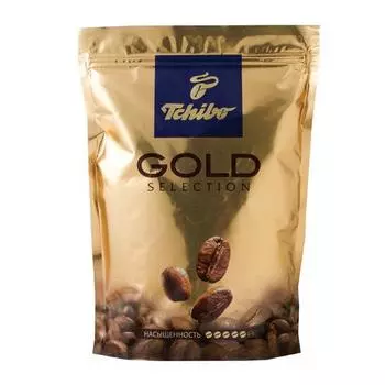 Кофе растворимый Tchibo Gold selection 285г, мягкая упаковка, сублимированный (10199)