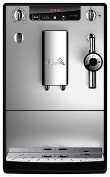 Кофемашина автоматическая Melitta Caffeo Solo&amp;Perfect milk E 957-103, зерновой, 1.2л, ручной капучинатор, дисплей, серебристый, 1400Вт (20813)