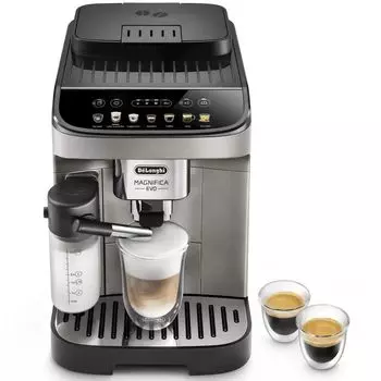 Кофемашина DELONGHI Magnifica Evo ECAM290.81.TB, молотый/зерновой, 1.8 л, автоматический капучинатор, металлические жернова, черный/серый, 1.45 кВт (ECAM290.81.TB)
