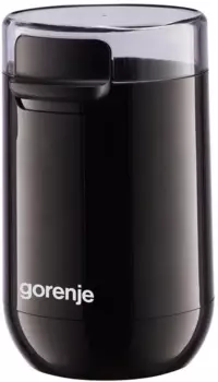 Кофемолка Gorenje SMK150SB, ротационный нож, 45 г, 150 Вт, черный (SMK150SB)
