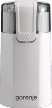 Кофемолка Gorenje SMK150WI, ротационный нож, регулировка помола, 60 г, 150 Вт, белый (735662)