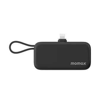 Внешний аккумулятор Momax 1-Power Mini 5000mAh Lightning Чёрный IP130MFID