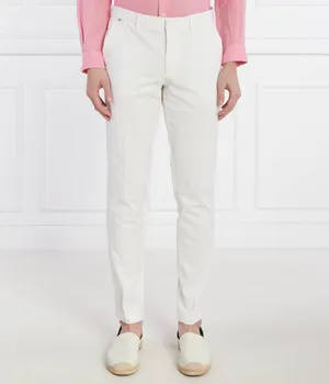 Брюки чинос kaito1 Slim fit Boss, белый
