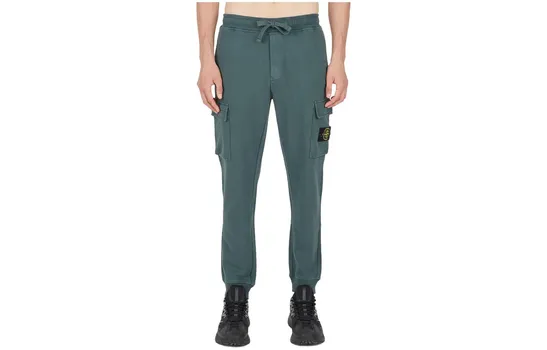 Повседневные брюки мужские темно-синие Stone Island, темно-синий
