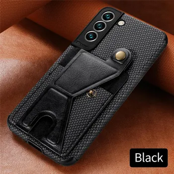 Магнитный автомобильный держатель с гнездом для карт для Samsung Galaxy S22 Ultra S21 Plus S20 FE Note 20 A72 A52S A32 A12 5G, чехол Fundas For Samsung S21 Plus