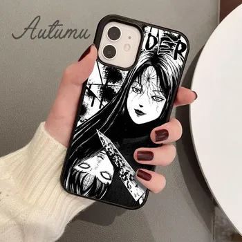 Чехол для телефона Tomie с изображением японского комикса ужасов Tomie Custom Eyes для iPhone 11 12 13 14 Pro Max mini XR XS SE 2020 6S 7 8 Plus Galaxy S21 S22 iPhone 6plus