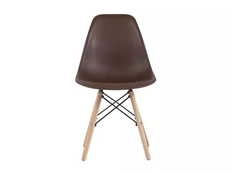 Стул style dsw (stoolgroup) коричневый 46x81x42 см.