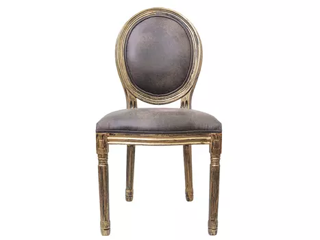 Стул volker (mak-interior) коричневый 50x100x54 см.