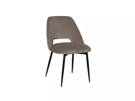 Стул велюровый (garda decor) бежевый 58.0x80.0x54.0 см.
