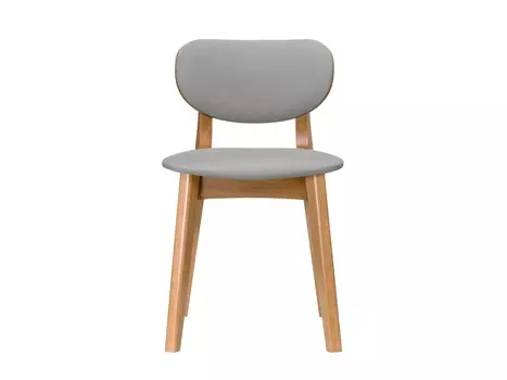 Стул xavier (myfurnish) серый 45x79x45 см.