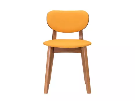 Стул xavier (myfurnish) желтый 45x79x45 см.