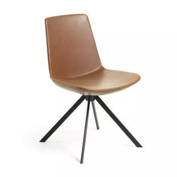 Стул zast (la forma) коричневый 50x84x56 см.