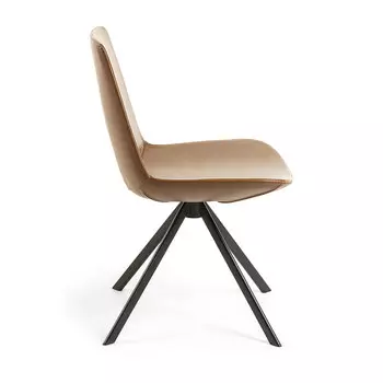 Стул zast (la forma) коричневый 50x84x56 см.