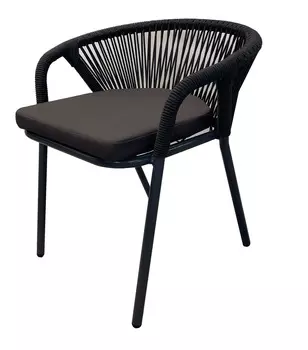 Стул женева (outdoor) серый 57x72x62 см.