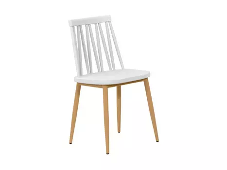 Стул zig zag (ogogo) белый 48x81x45 см.