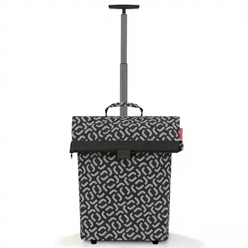 Сумка-тележка trolley m signature black (reisenthel) черный 17x53x17 см.