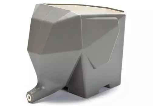 Сушилка для столовых приборов jumbo (peleg design) серый 10x16x11 см.