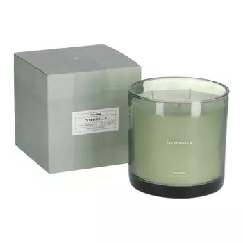 Свеча ароматическая citronella scented candle (la forma) зеленый