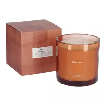 Свеча citronella scented candle (la forma) коричневый