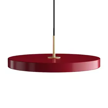 Светильник asteria ruby (umage) красный 43x14x43 см.