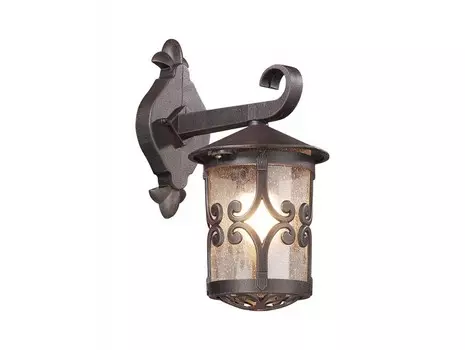 Светильник на штанге bukle (odeon light) коричневый 15x35x15 см.