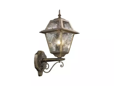 Светильник на штанге outer (odeon light) бронзовый 19x46x25 см.
