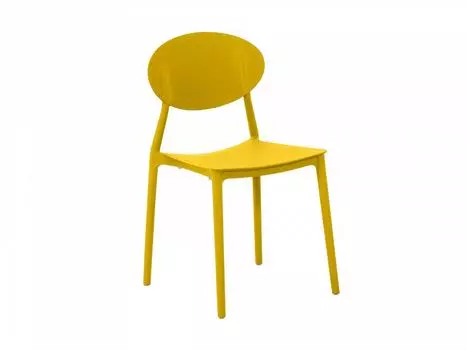 Стул toby (ogogo) желтый 47x82x42 см.