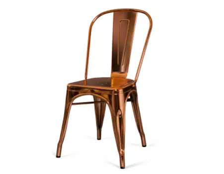 Стул tolix marais a (desondo) золотой 45x85x50 см.