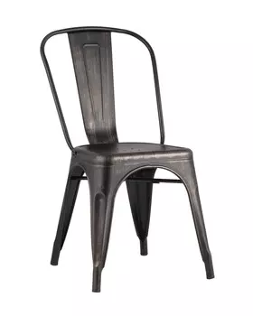 Стул tolix (stoolgroup) черный 45x85x45 см.
