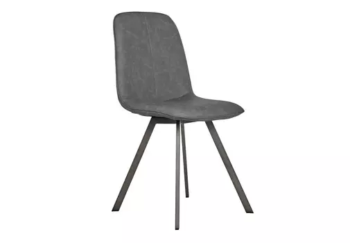 Стул tom серый, антик (bradexhome) серый 45x86x56 см.